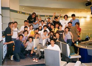 ボウリング大会　9月/2001 - 1 　今回のボウリング大会では、３年の力津クンがTOP賞を獲得！おめでとーー。
